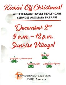 Southwest Healthcare Bazaar @ Southwest Heathcare Services Auxiliary
