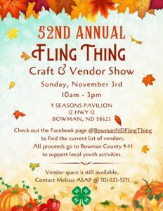 Fling Thing Craft & Vendor Show @ 4 Seasons Pavilion