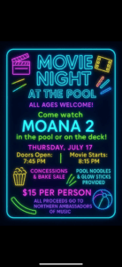 Movie Night at the Pool @ Bowman Parks and Rec