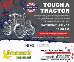 Touch a Tractor @ Bowman County Fairgrounds